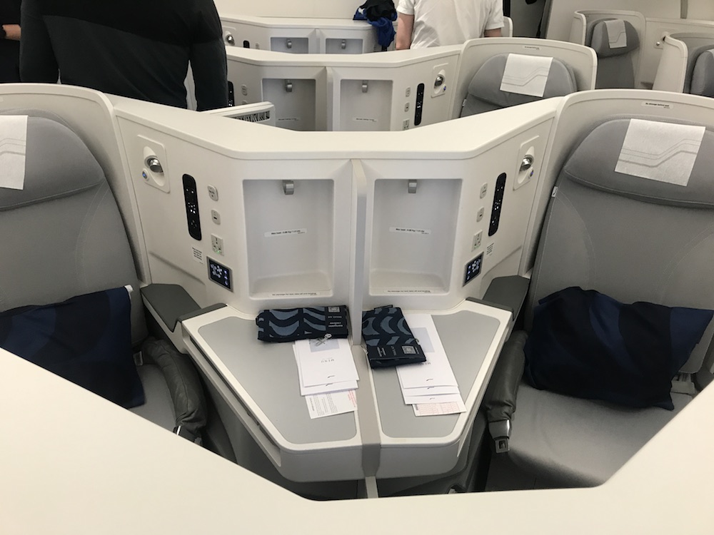 Finnair Business Class Centre Seats