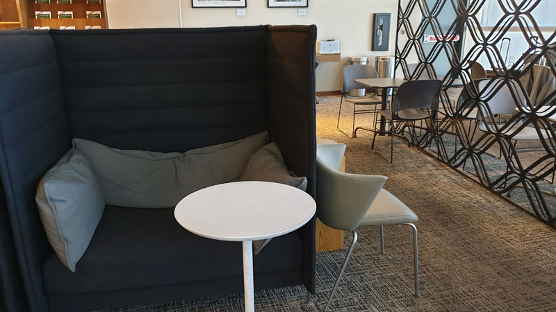 Solo traveller seating