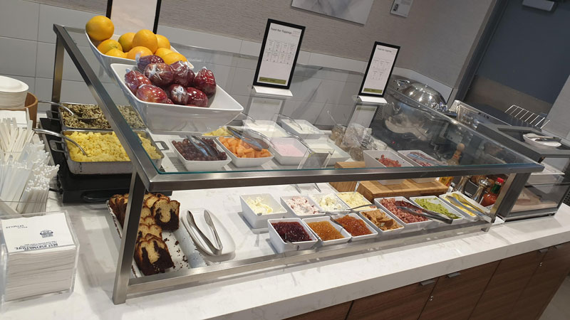 Self serve buffet dining options