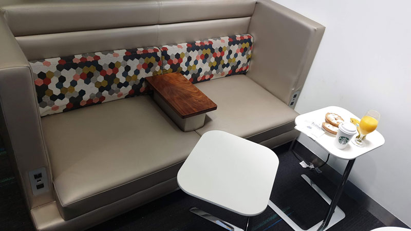 Lounge seating with power points