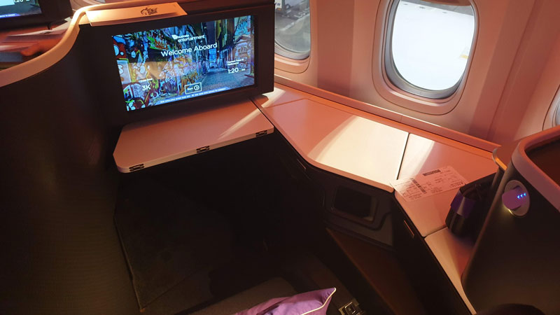 The Business Class Seat