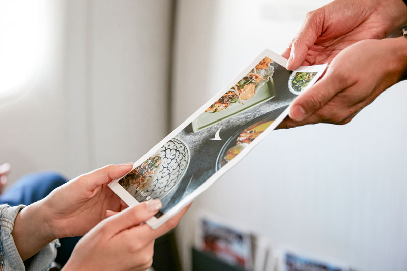 New Cathay Pacific Economy Class Menu