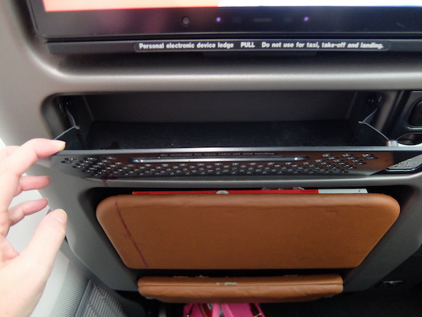 Additional Seatback Storage