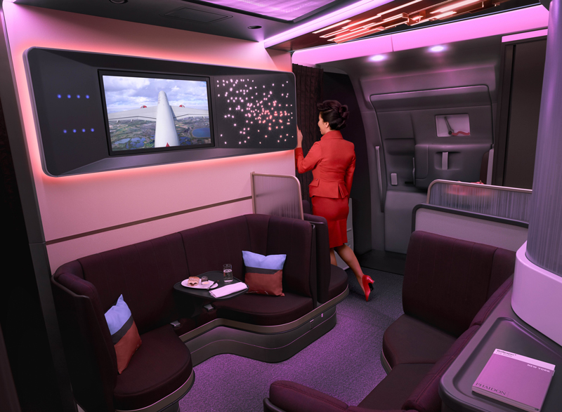 Virgin Atlantic A350 Loft Space