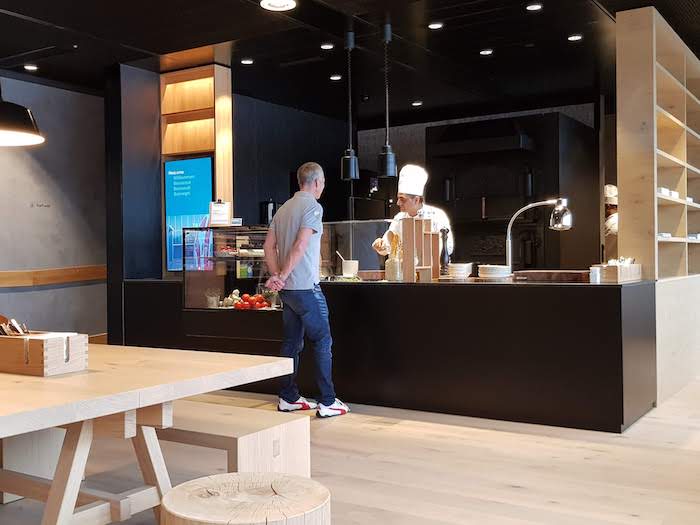 On-site Chef in the SWISS Alpine Lounge