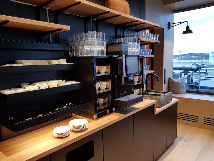 High-tech self serve coffee machines