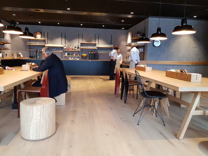 Dining Seating In the SWISS Alpine Lounge