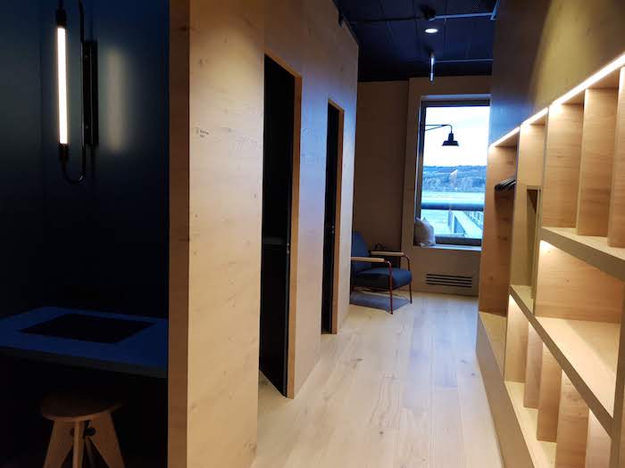 Work pod quiet spaces