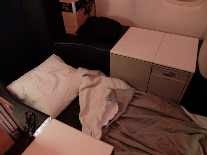 Swiss Business Class Fully Flat Bed