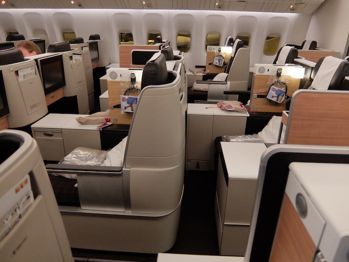 SWISS Business Class Cabin