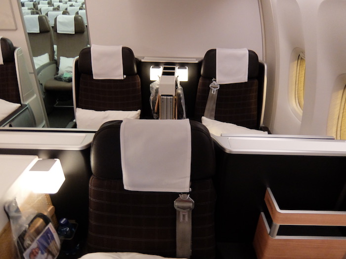 SWISS Business Class Throne Seat