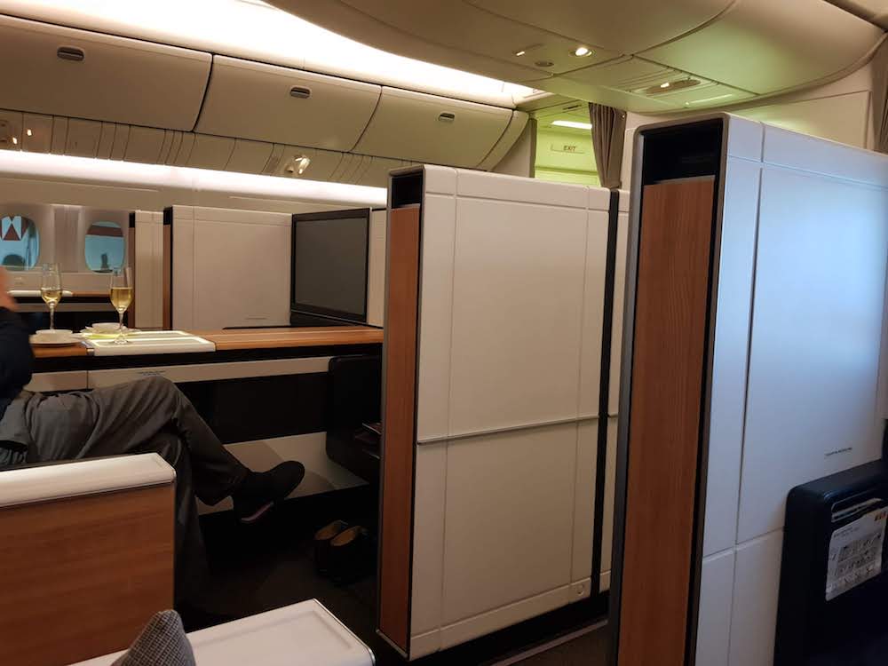 SWISS First Class Cabin
