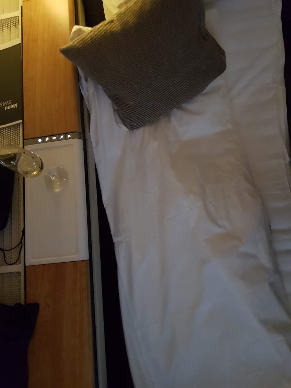 SWISS First Class Suite Bed