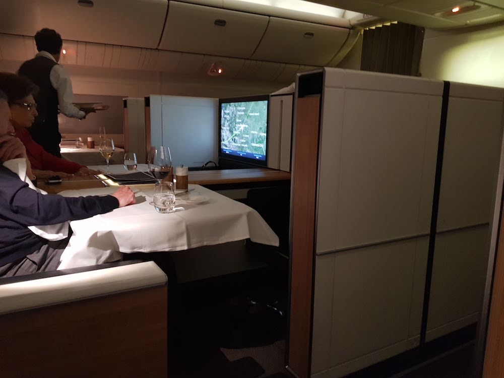 SWISS First Class Cabin
