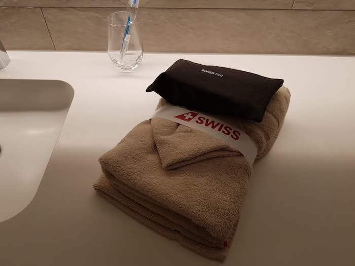 SWISS First Class Lounge Shower Amenity Kit