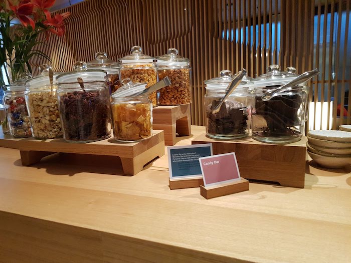 SWISS First Class Lounge Snack Foods