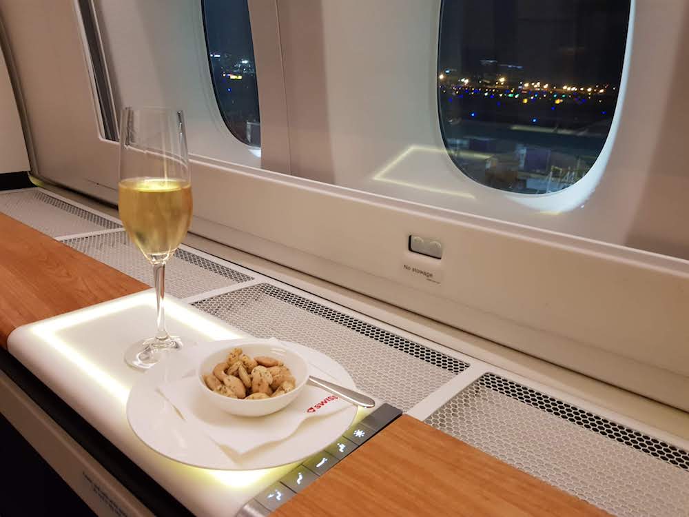 SWISS First Class Inflight Dining Review