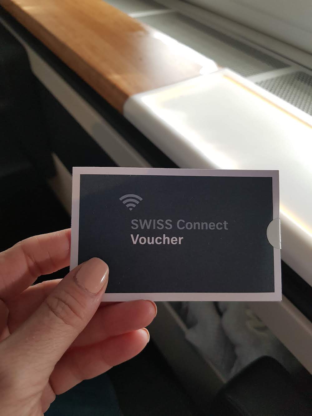 SWISS First Class Suite Onboard WiFi