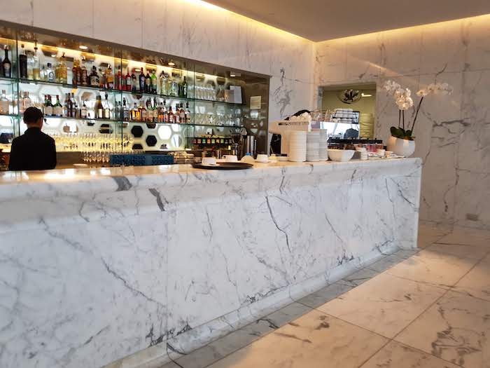Qantas Signature Marble Bar