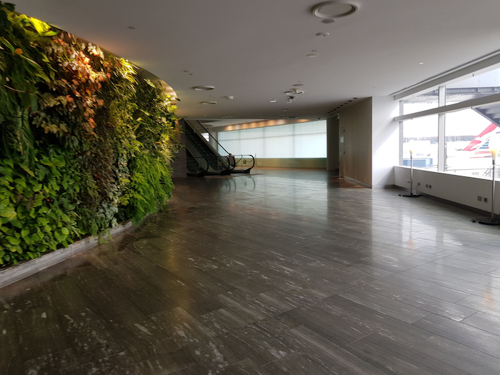 Entrance to the Qantas First Lounge in Sydney