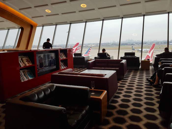 Qantas First Class Lounge