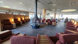Icelandair Business Class Saga Lounge Lounge Area