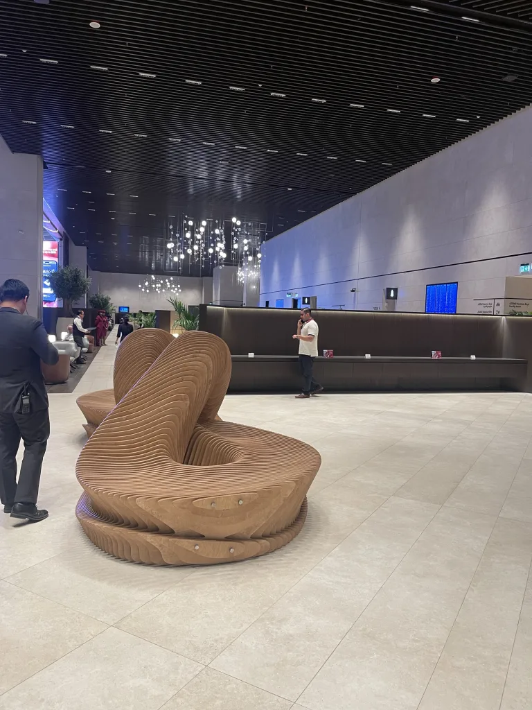 Foyer Of Al Mourjan Garden Lounge