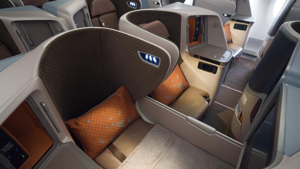 Singapore Airlines Business Class Round the World