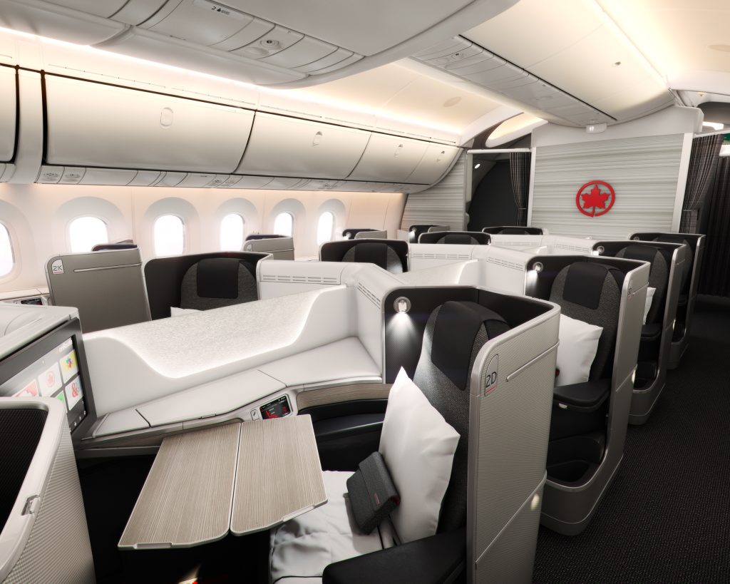 Air Canada Business Class Seat