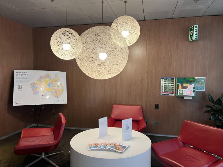 Qantas International Business Class Lounge