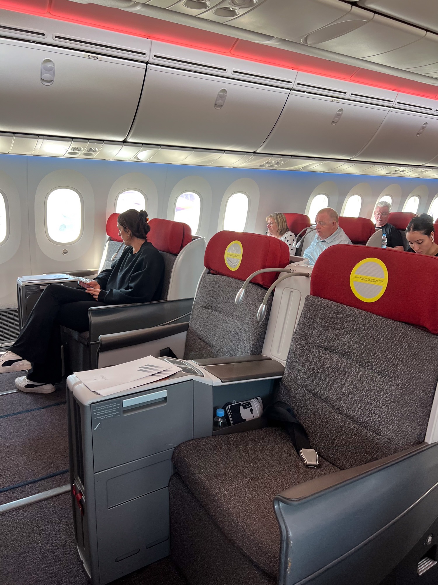 LATAM Business Class Cabin